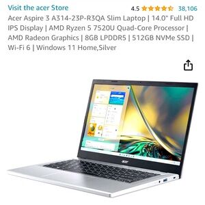 ***BRAND NEW*** Acer Aspire 3 Slim Laptop